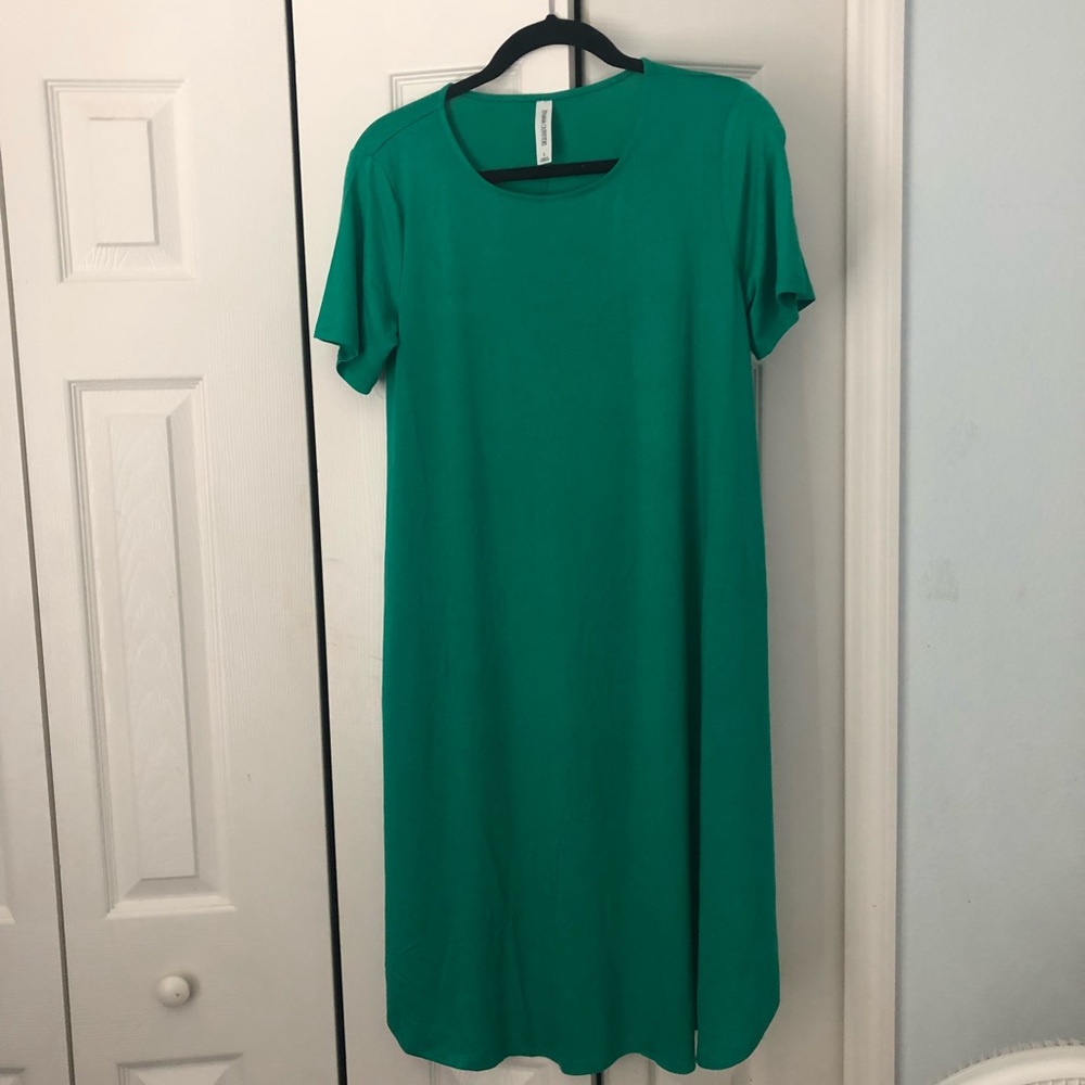 Tee dress with pockets